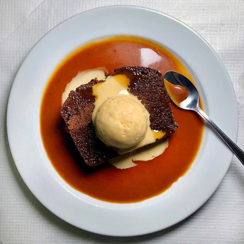 St John – Ginger Sponge With Butterscotch Sauce