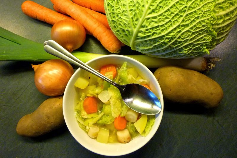Salsify Added To Winter Vegetable Stews