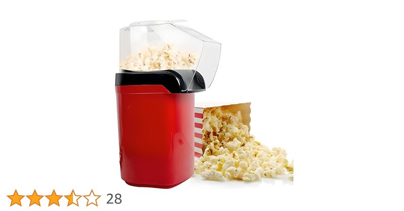 Andrew James Hot Air Popcorn Maker