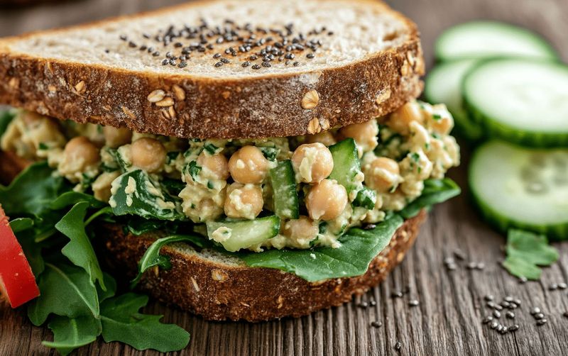 Chickpea And Cucumber