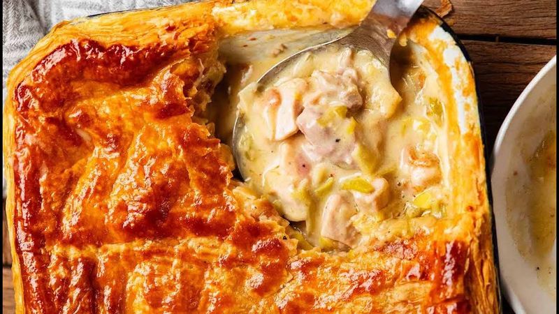 Chicken And Leek Pie