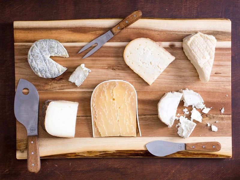 Cheese Served Before Dessert