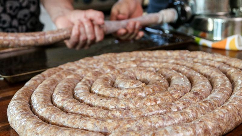 Stuffing And Shaping The Chorizo