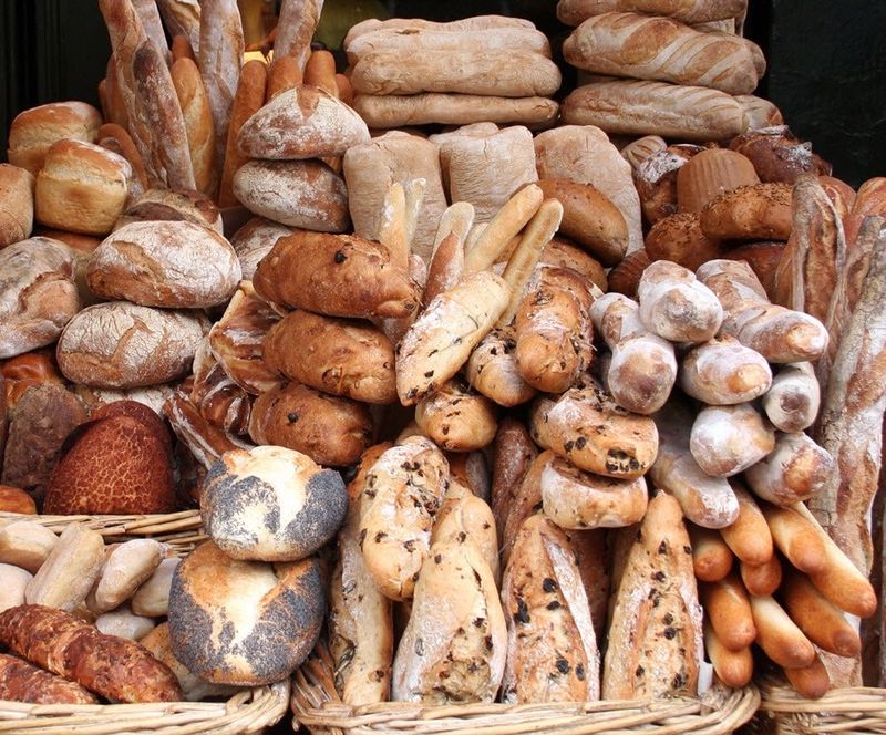 Offering Multiple Types Of Bread At The Table