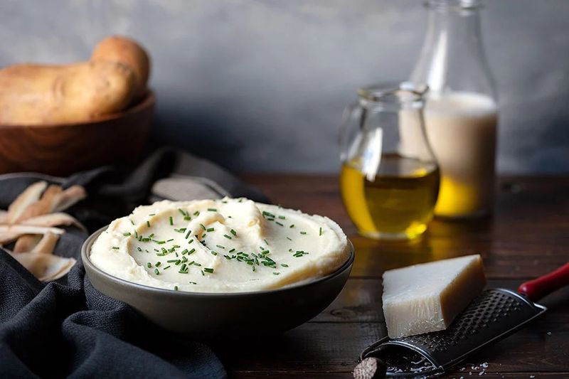 Prepare Creamy Mashed Potatoes With Parmesan