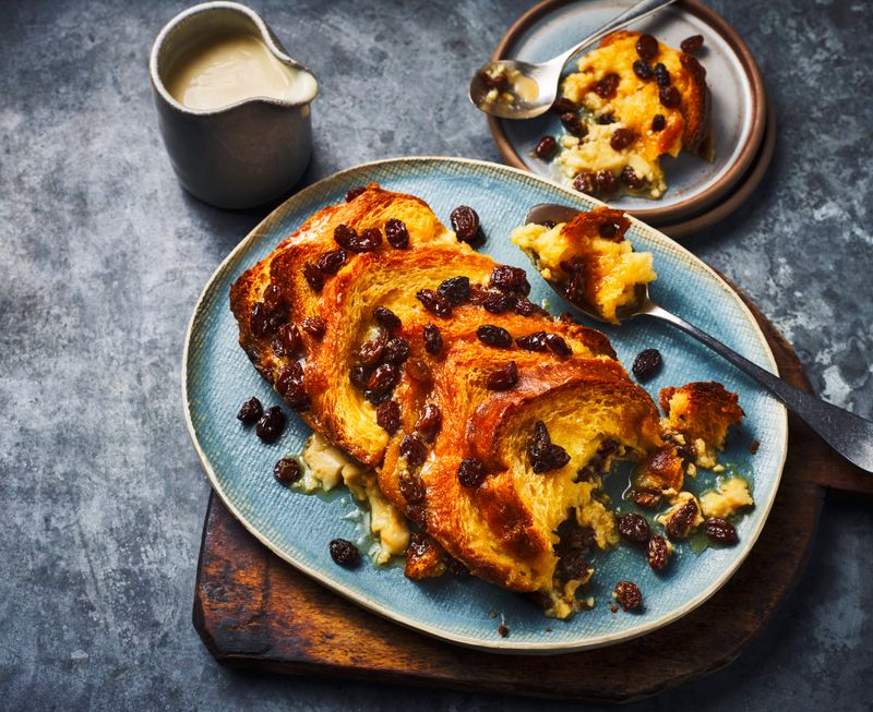 Brioche Bread And Butter Pudding