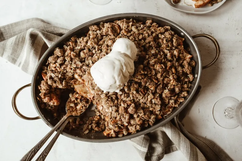 Homemade Apple Crumble