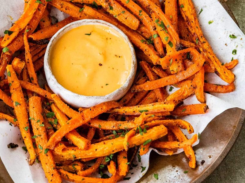 What Helps Carrot Fries Brown Without Drying Out