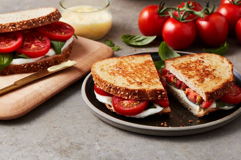 Cheese And Tomato On Wholegrain