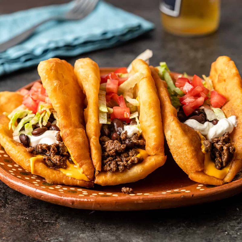Navajo Fry Bread Tacos