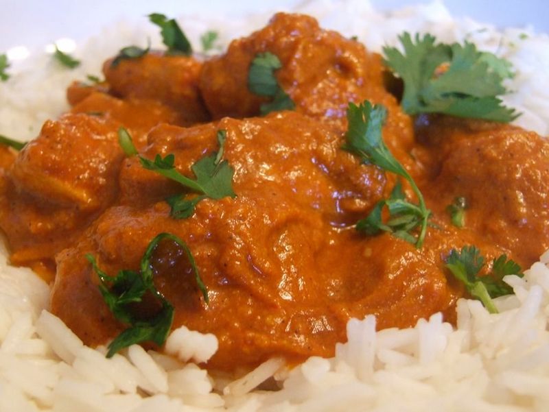 Chicken Tikka Masala With Rice