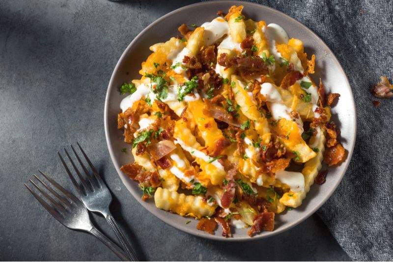 Loaded Chips With Toppings
