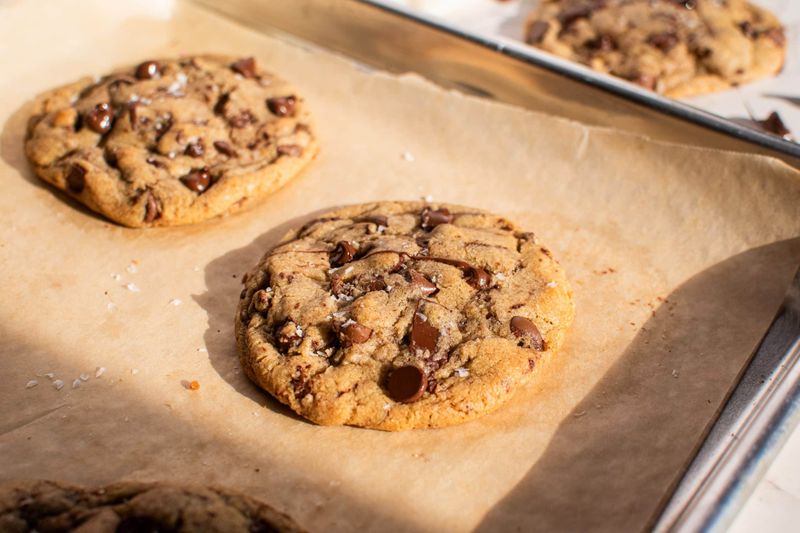Chocolate Chip Cookies Straight From The Oven