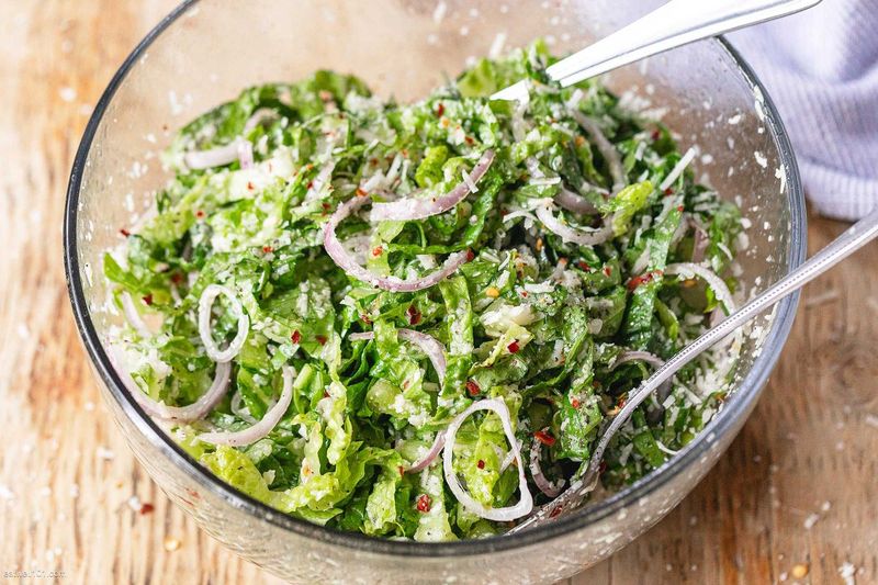 Chopped Salad With Olive Oil Dressing