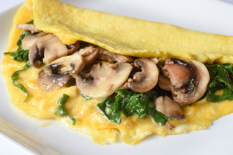 Omelette With Mixed Vegetables