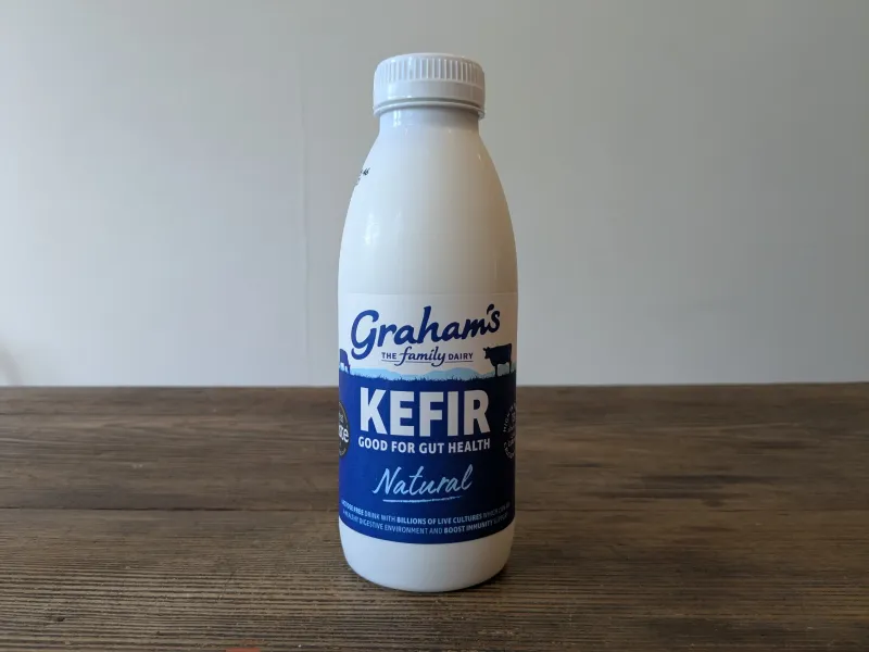 Why Graham's Kefir Drink At Lidl Is Getting Attention