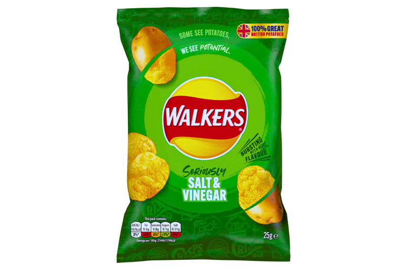 Walkers Salt & Vinegar Crisps