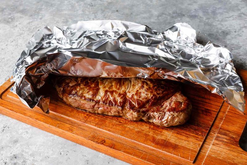 Meat Must Rest Before Carving