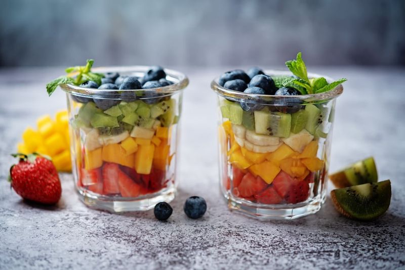 Yoghurt Pots And Fruit Cups