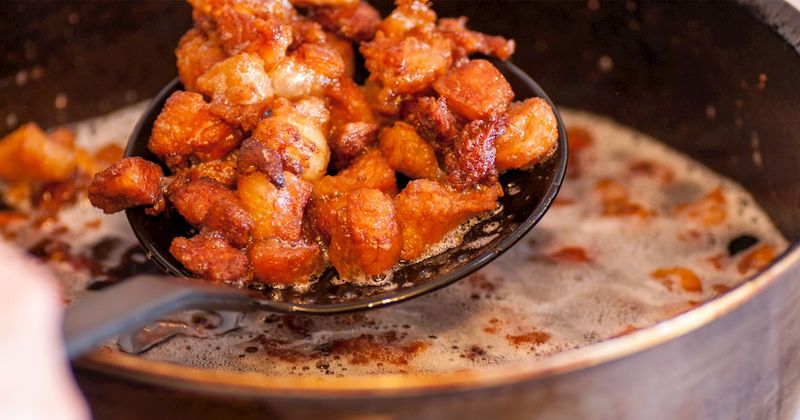 Jumări (Rendered Pork Cracklings)