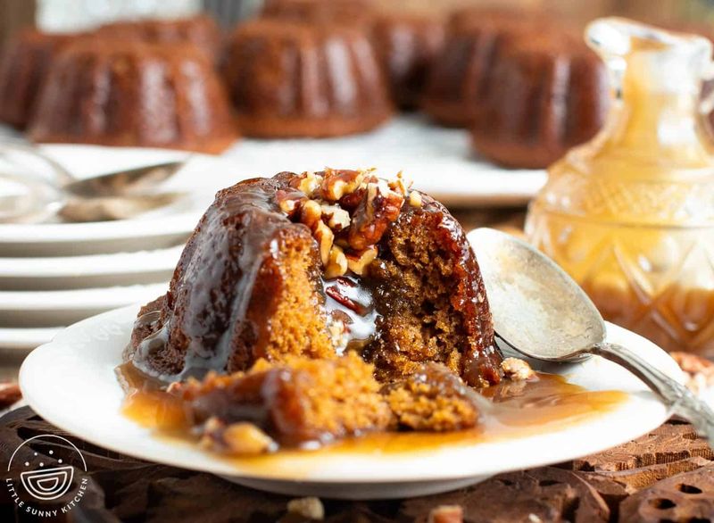Sticky Toffee Pudding With Custard
