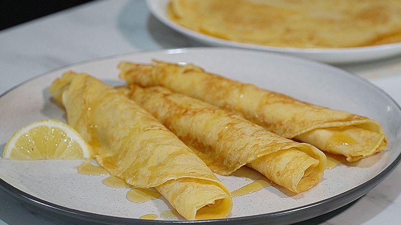 Classic Lemon And Sugar Pancakes