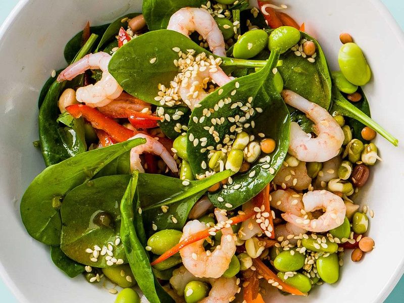 Prawn And Edamame Salad