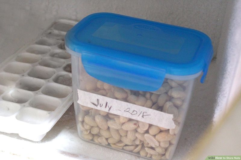 Storing Nuts In The Freezer To Keep Them Fresh