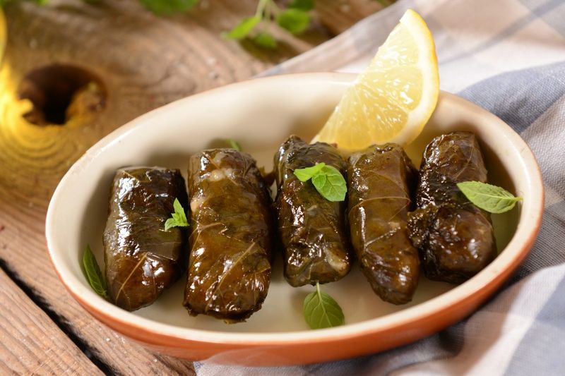 Stuffed Grape Leaves (Dolma)