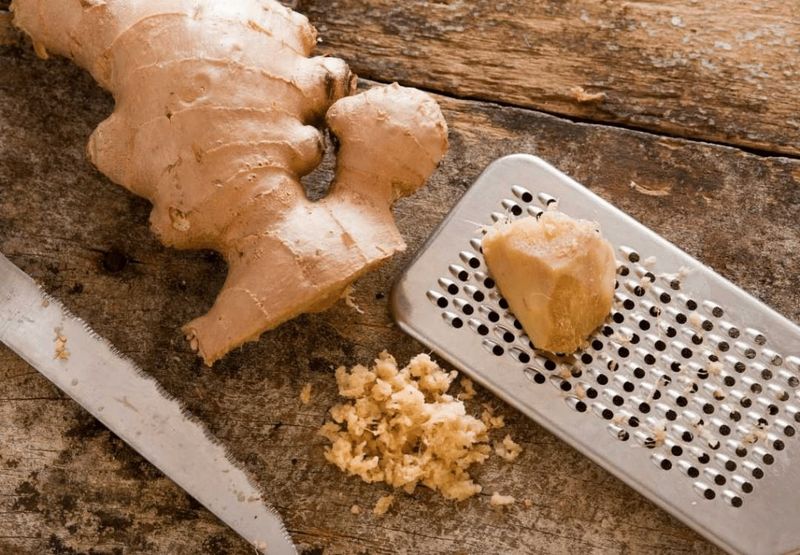 Keeping Ginger Root In The Freezer For Easier Grating