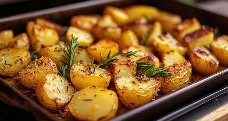 The Roast Potatoes Must Be Crispy