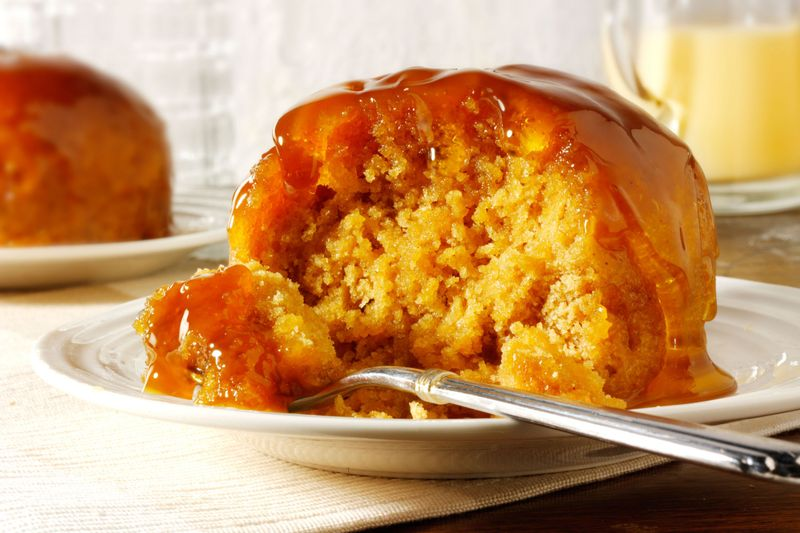 Treacle Sponge And Custard