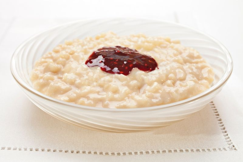 Rice Pudding With Jam Skin