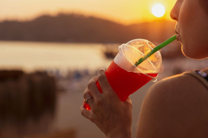 Slurping Drinks Or Soup