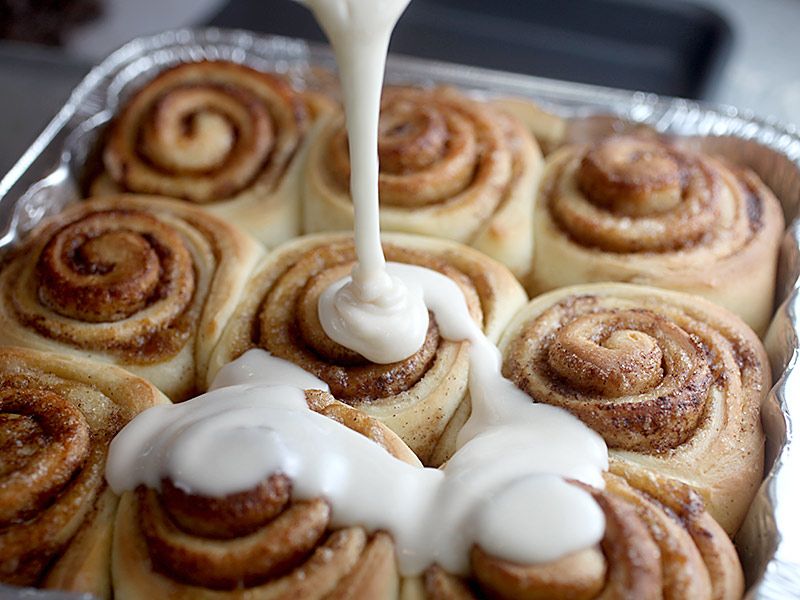 Freshly Baked Cinnamon Rolls