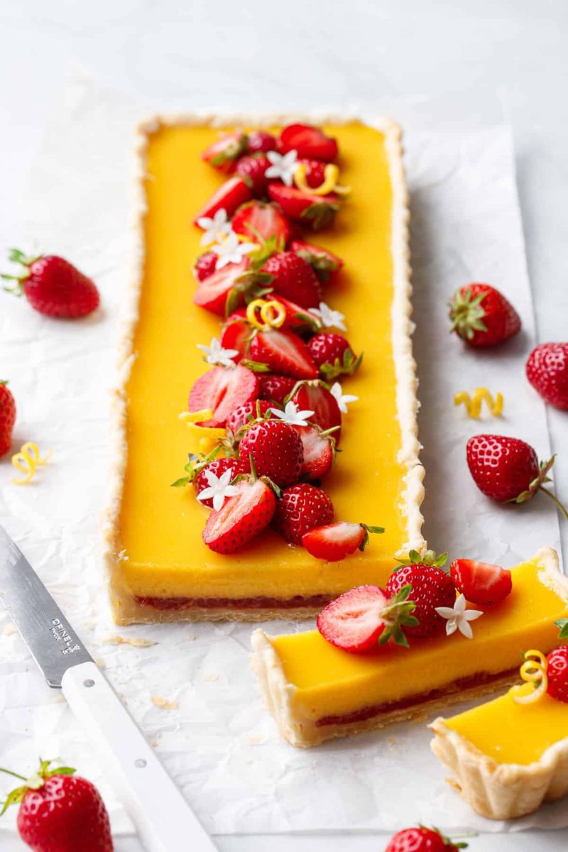 Strawberry Lemon Tart