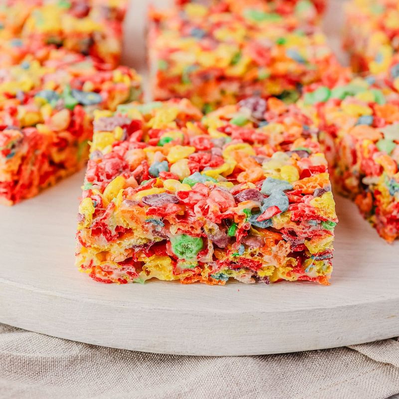 Fruity Pebbles Rice Krispie Treats