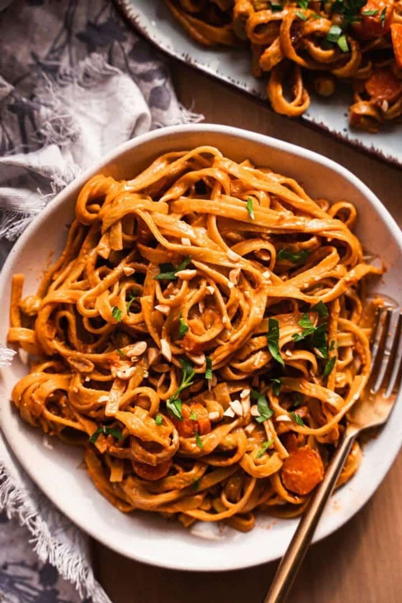 Peanut Sauce Noodle Bowl