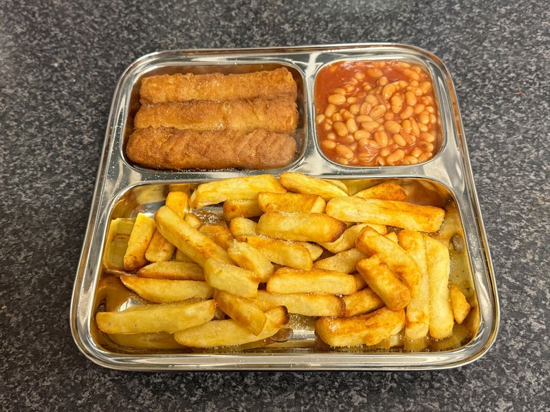 Fish Fingers and Chips
