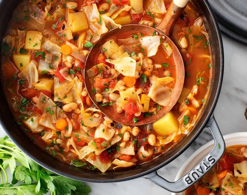 Classic Cabbage Vegetable Soup