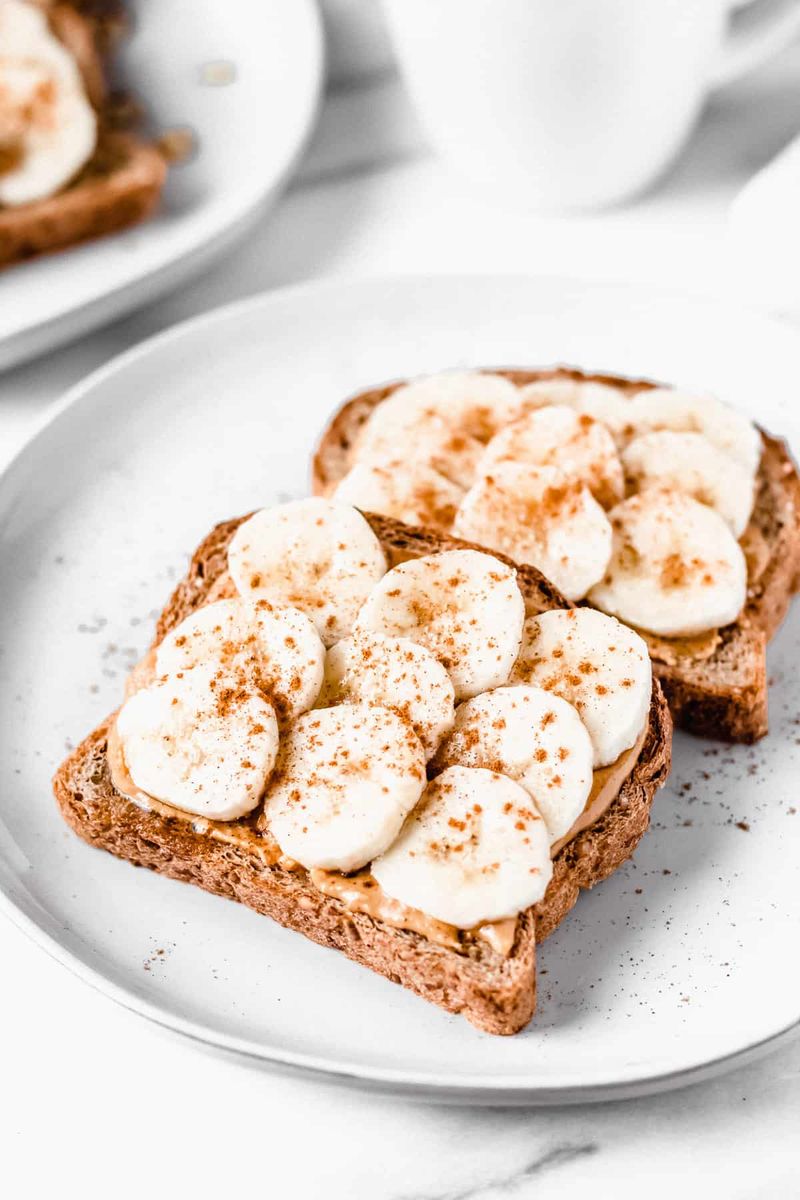 Peanut Butter Banana Toast