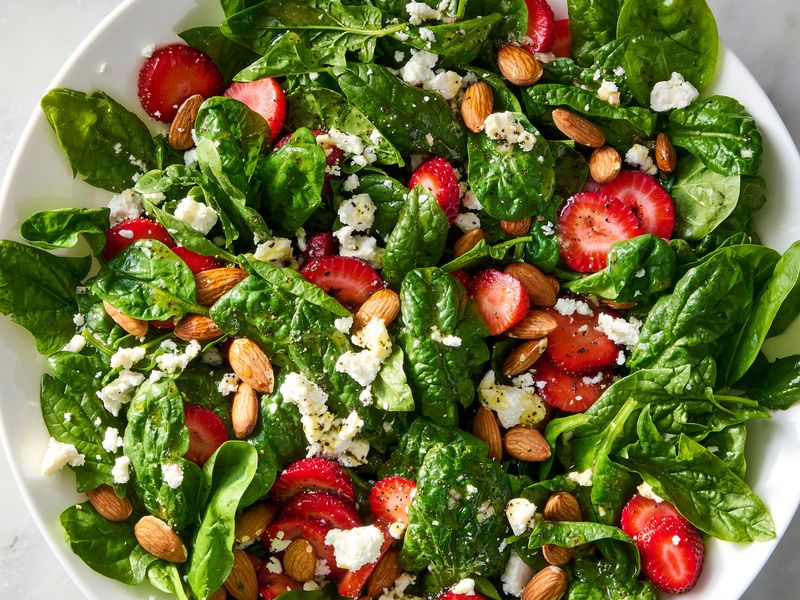Strawberry Spinach Salad with Poppy Seed Dressing
