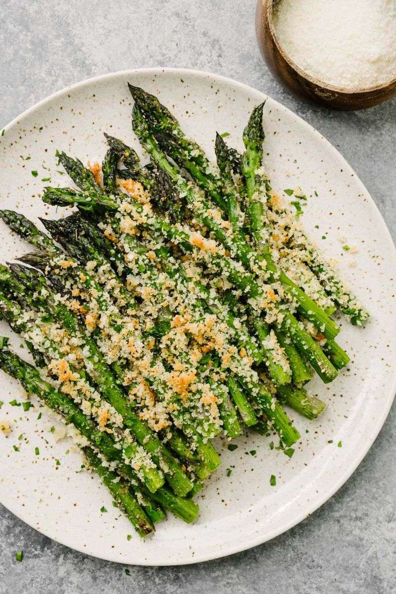 Roasted Asparagus with Parmesan