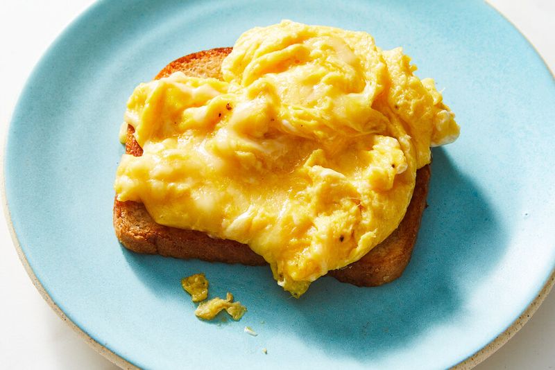 Scrambled Eggs and Toast