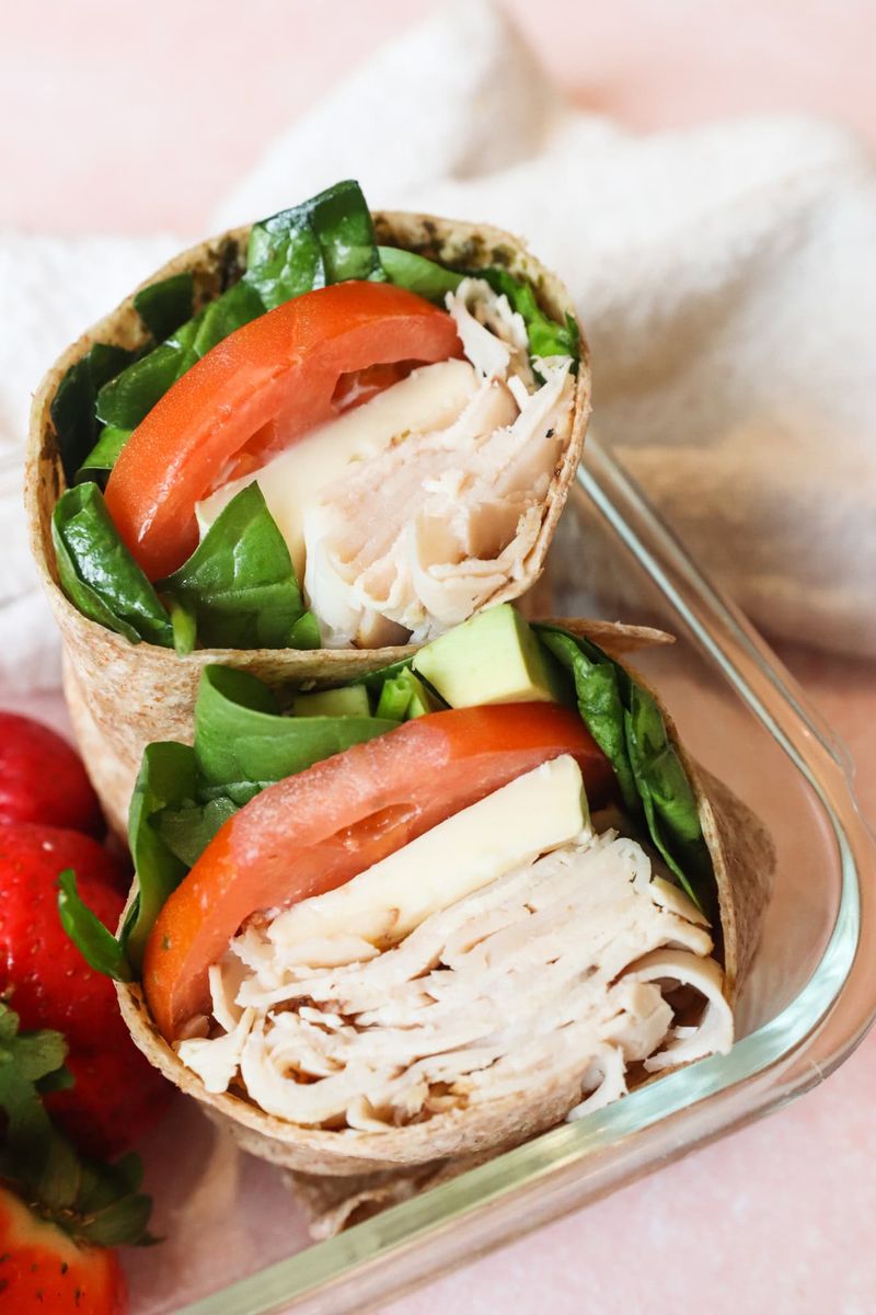 Classic Turkey and Avocado Wrap