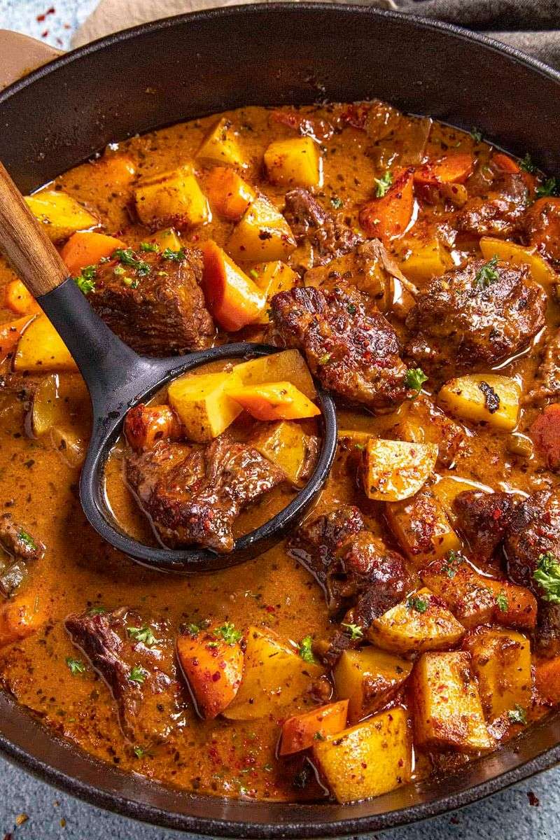 Classic Beef And Vegetable  Stew