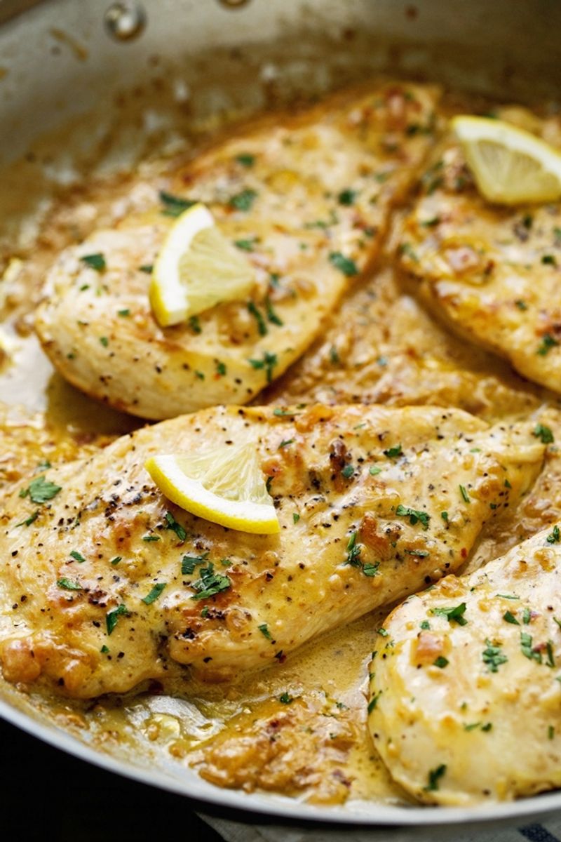 One-Pan Lemon Garlic Chicken