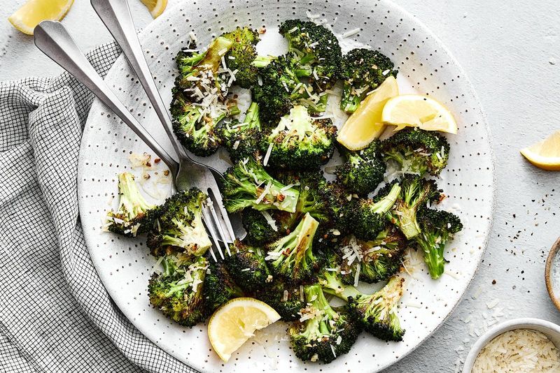 Roasted Broccoli with Lemon and Garlic