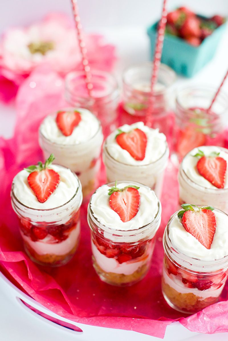 Strawberry Shortcake Cups