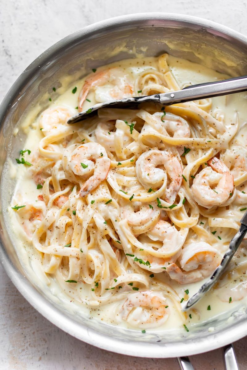 Shrimp Alfredo Pasta
